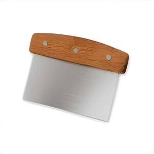 Angular Scrapper Wooden Handle