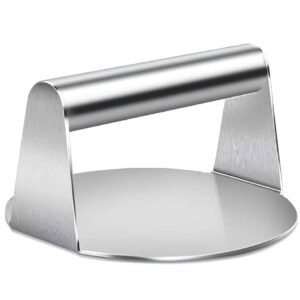 Heavy-Duty Steel Burger Smasher for Flawless Grilling