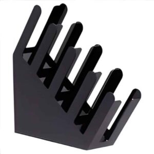 Cup Holder Black Acrylic