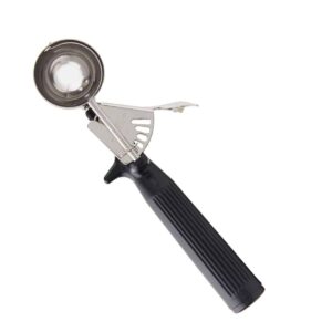 Ice Cream Scoop Trad Hdle Black Heavy