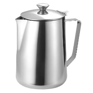 Stainless Milk Pitcher with Cover