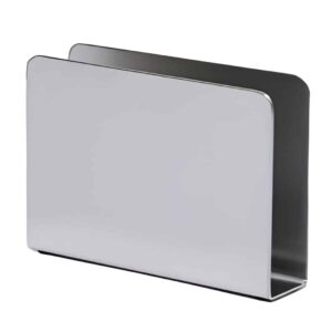Napkin Holder Rectangular SS Silver